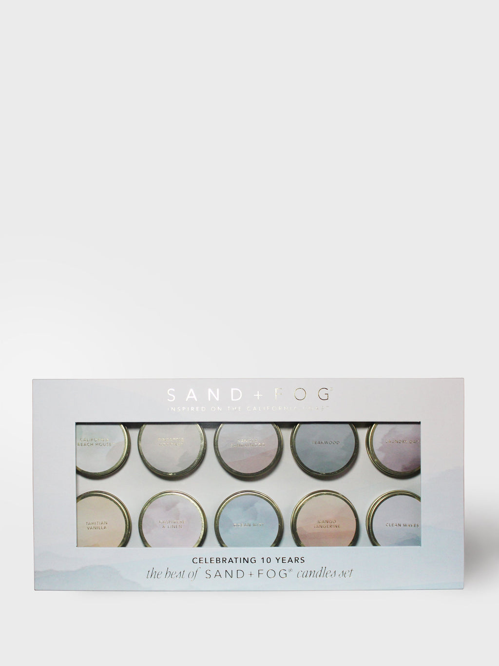 Ten Year Anniversary Candle Set - Home Fragrance