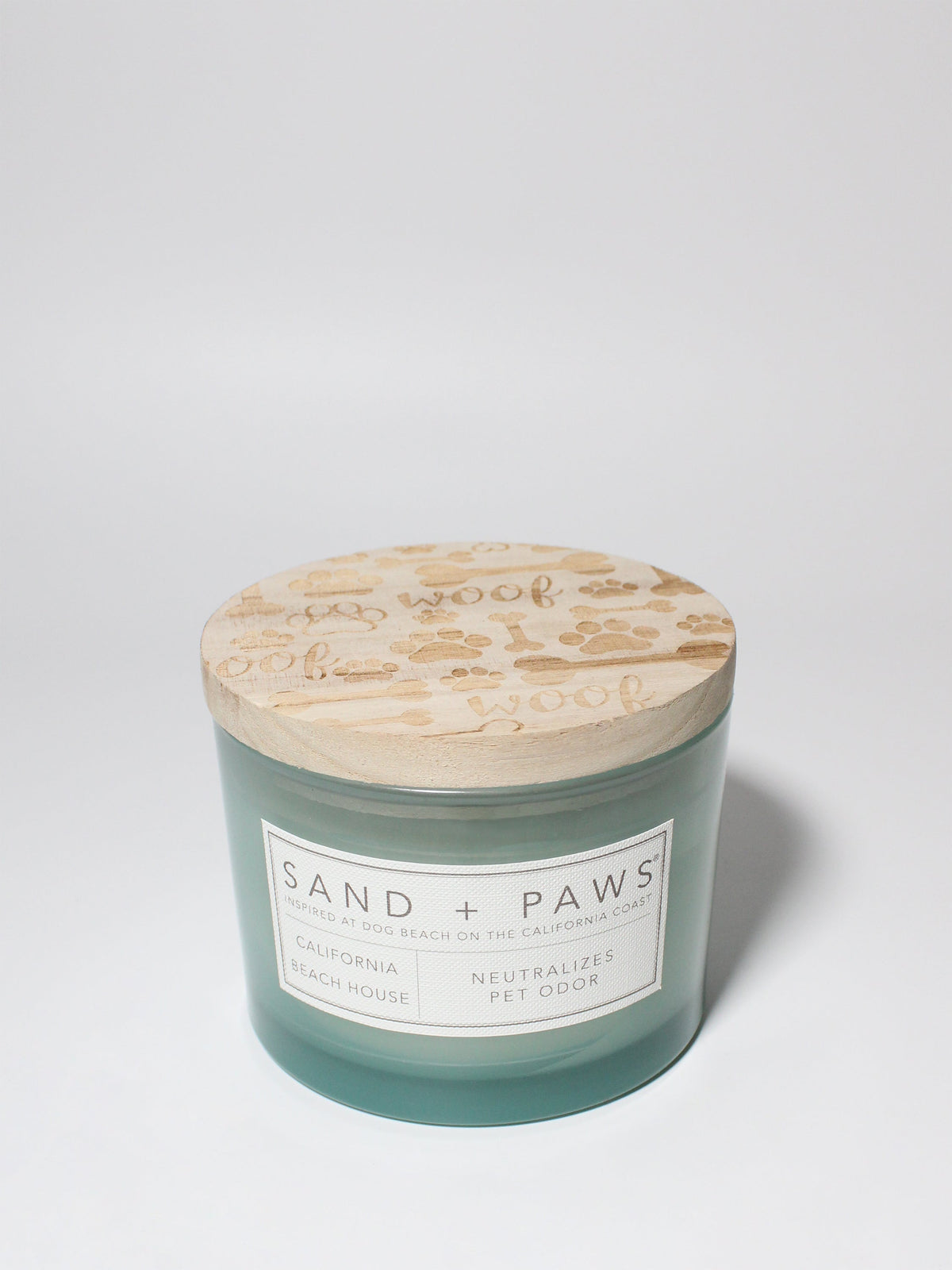 Sand + Paws California Beach House 12 oz scented candle - Fine Fragrance