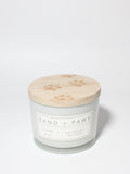Sand + Paws Ocean Mist 12 oz scented candle - Fine Fragrance