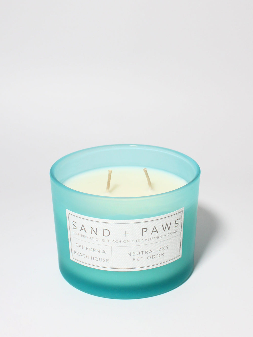 Sand + Paws California Beach House 12 oz scented candle - Fine Fragrance