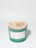 Sand + Paws Fresh Jasmine 12 oz scented candle - Fine Fragrance
