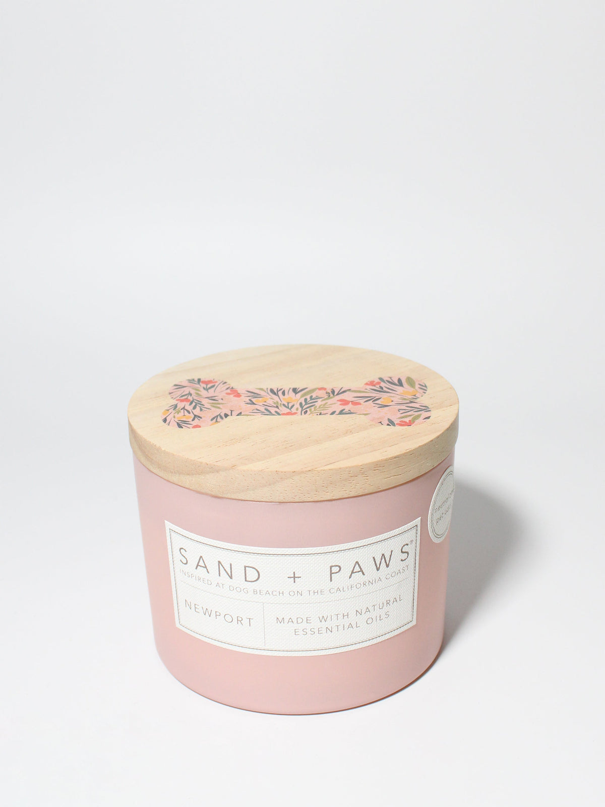 Sand + Paws Newport 12 oz scented candle - Fine Fragrance