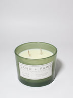 Sand + Paws Clean Waves 12 oz scented candle - Fine Fragrance