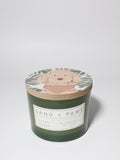 Sand + Paws Clean Waves 12 oz scented candle - Fine Fragrance