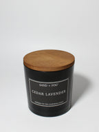 Cedar Lavender 21 oz scented candle - Home Fragrance