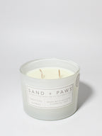 Sand + Paws Tropical Citrus 12 oz scented candle - Fine Fragrance