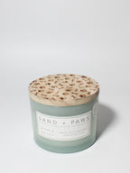 Sand + Paws Ocean & Sea Salt 12 oz scented candle - Fine Fragrance
