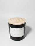 Sand + Paws Teakwood 21 oz scented candle - Fine Fragrance