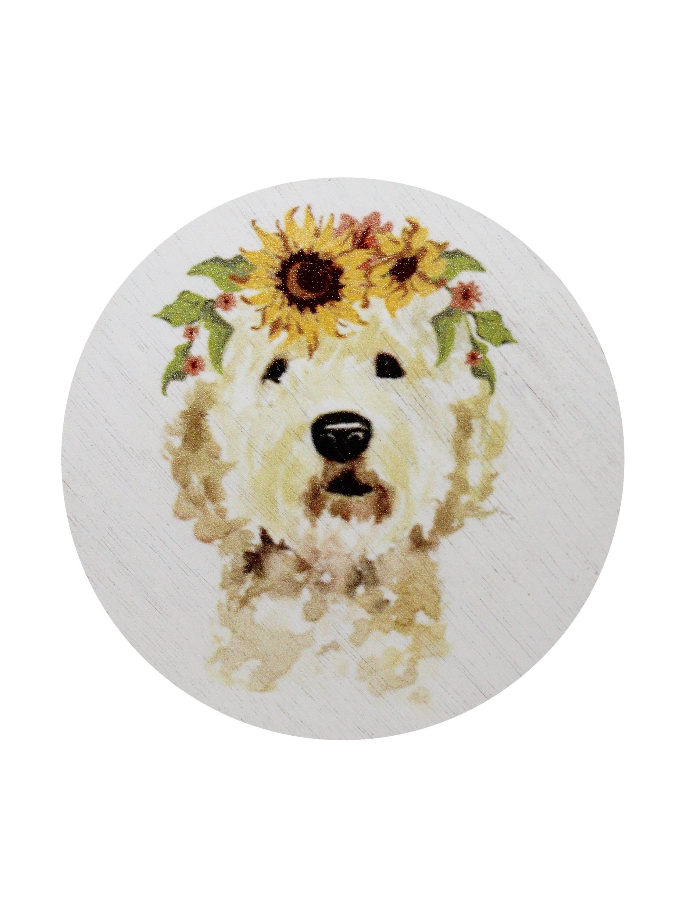 Sand + Paws Mango Tangerine 12 oz scented candle - Fine Fragrance