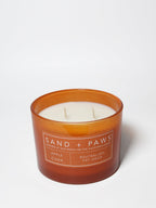 Sand + Paws Apple Cider 12 oz scented candle - Fine Fragrance