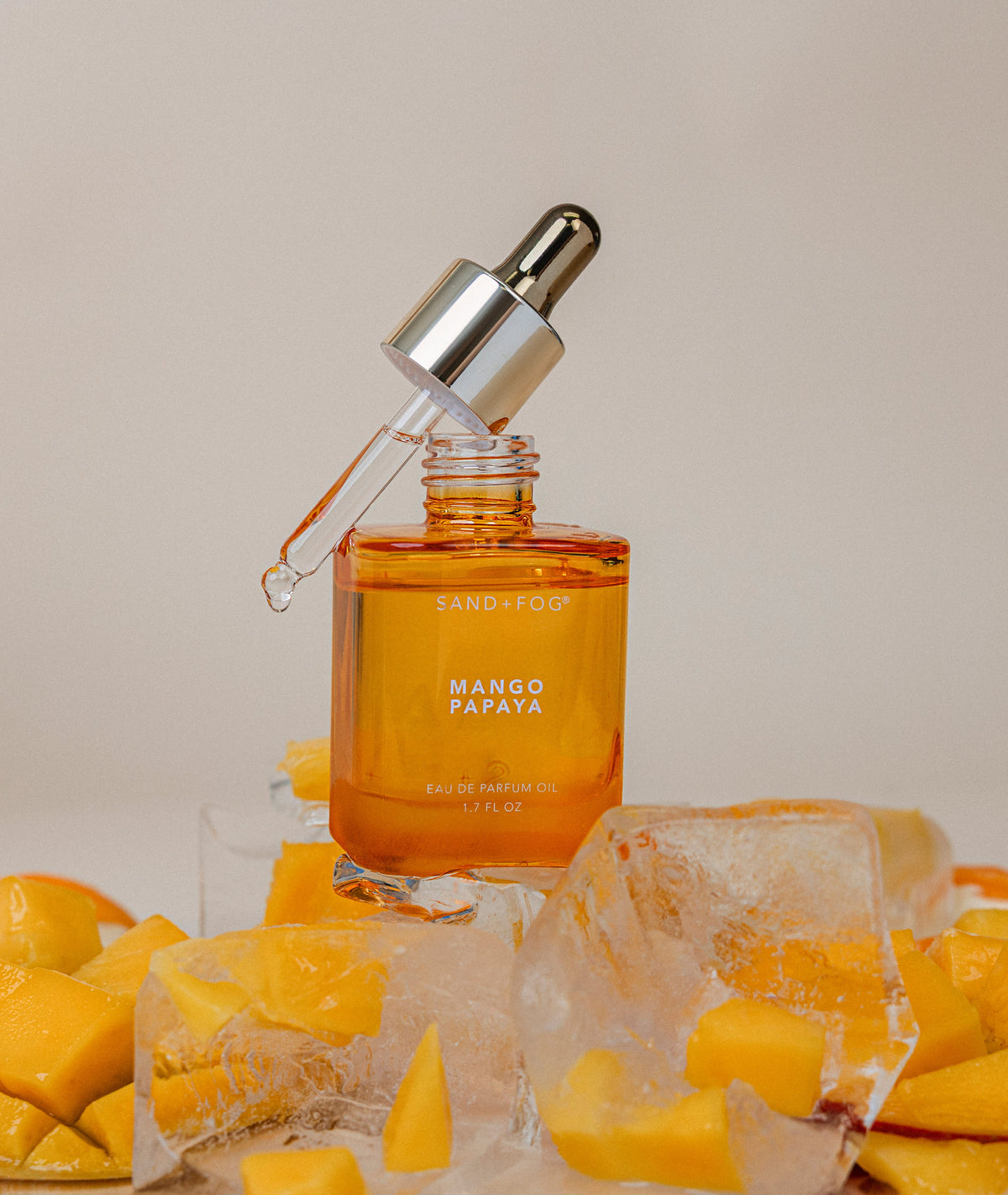 Mango Papaya 50ml Perfume Oil Dropper - Fine Fragrance