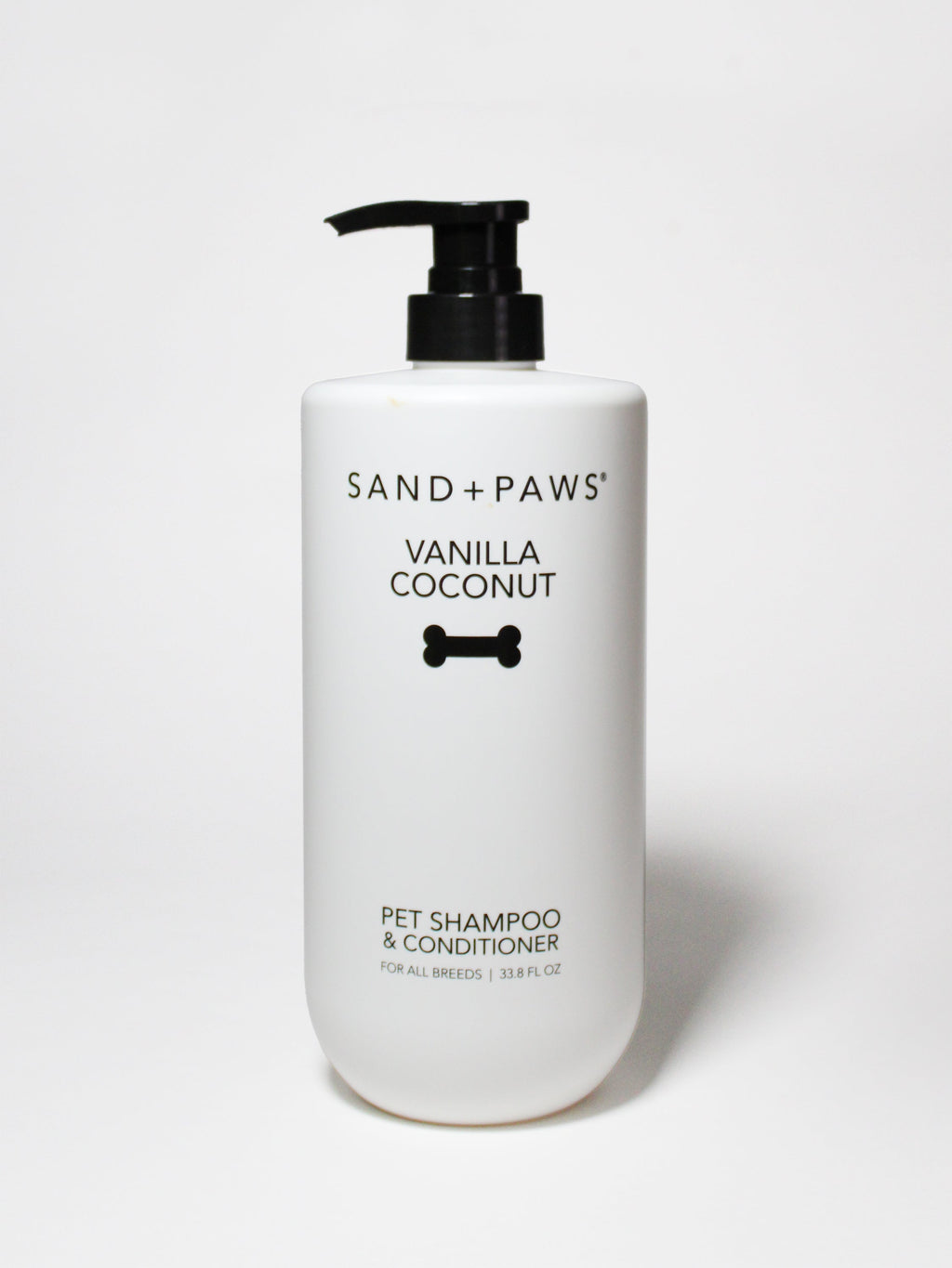 Sand + Paws Pet Shampoo & Conditioner - Vanilla Coconut - Moisturizing Care