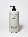 Sand + Paws Pet Shampoo & Conditioner - Baby Powder - Moisturizing Care