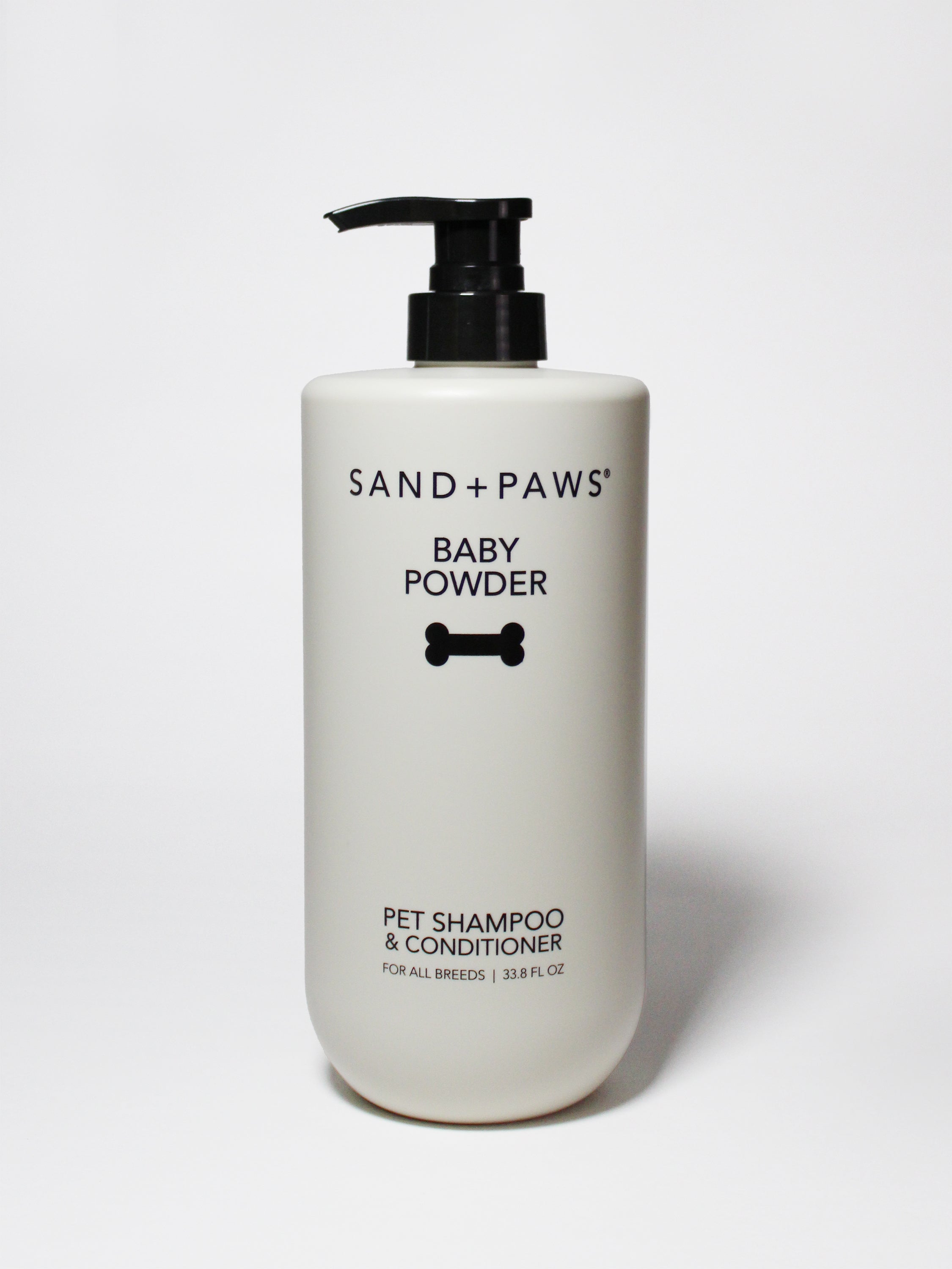 Sand + Paws Pet Shampoo & Conditioner - Baby Powder - Moisturizing Care