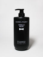Sand + Paws Pet Shampoo & Conditioner - Vanilla Musk - Moisturizing Care