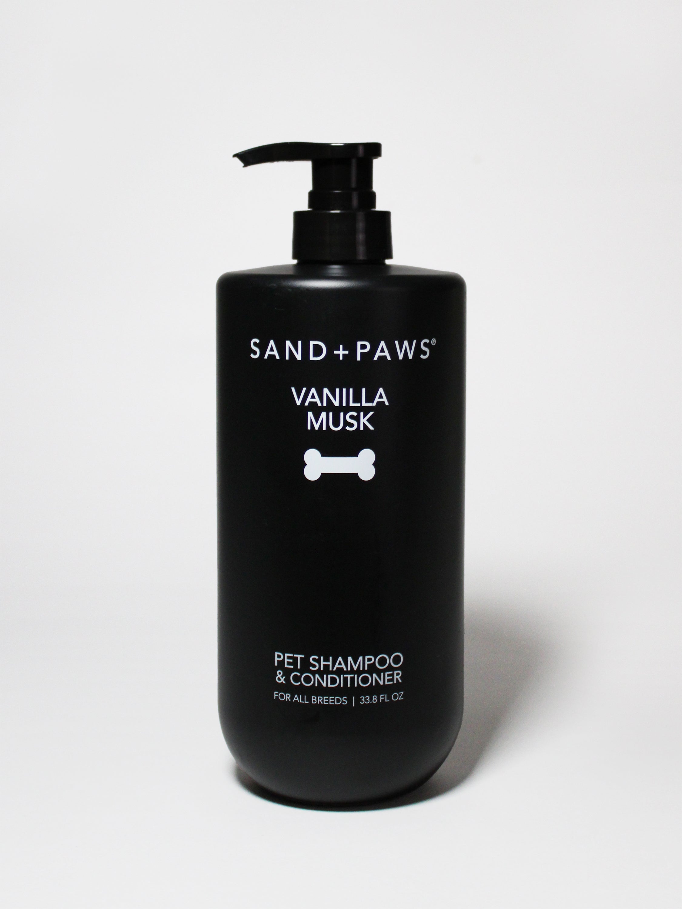 Sand + Paws Pet Shampoo & Conditioner - Vanilla Musk - Moisturizing Care