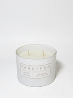 White Vanilla 12 oz scented candle - Home Fragrance