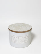 White Vanilla 12 oz scented candle - Home Fragrance