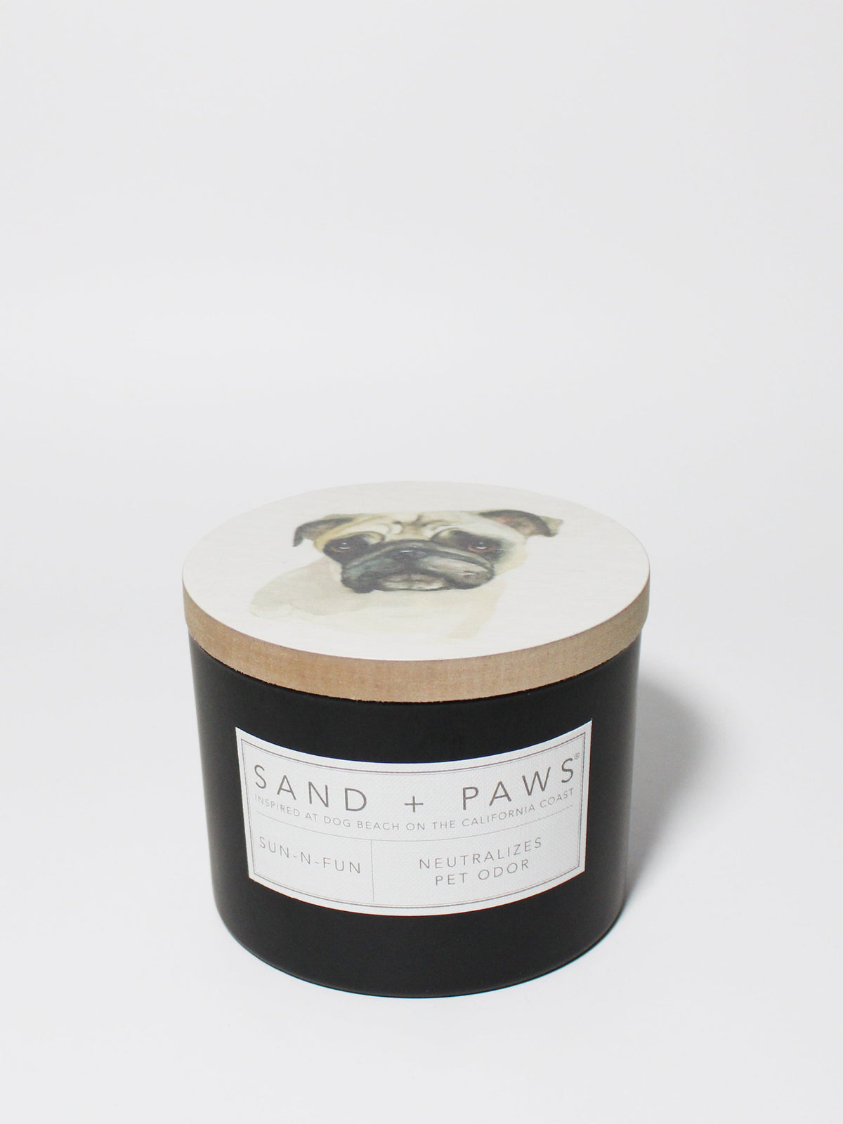 Sand + Paws Sun-n-Fun 12 oz scented candle - Fine Fragrance
