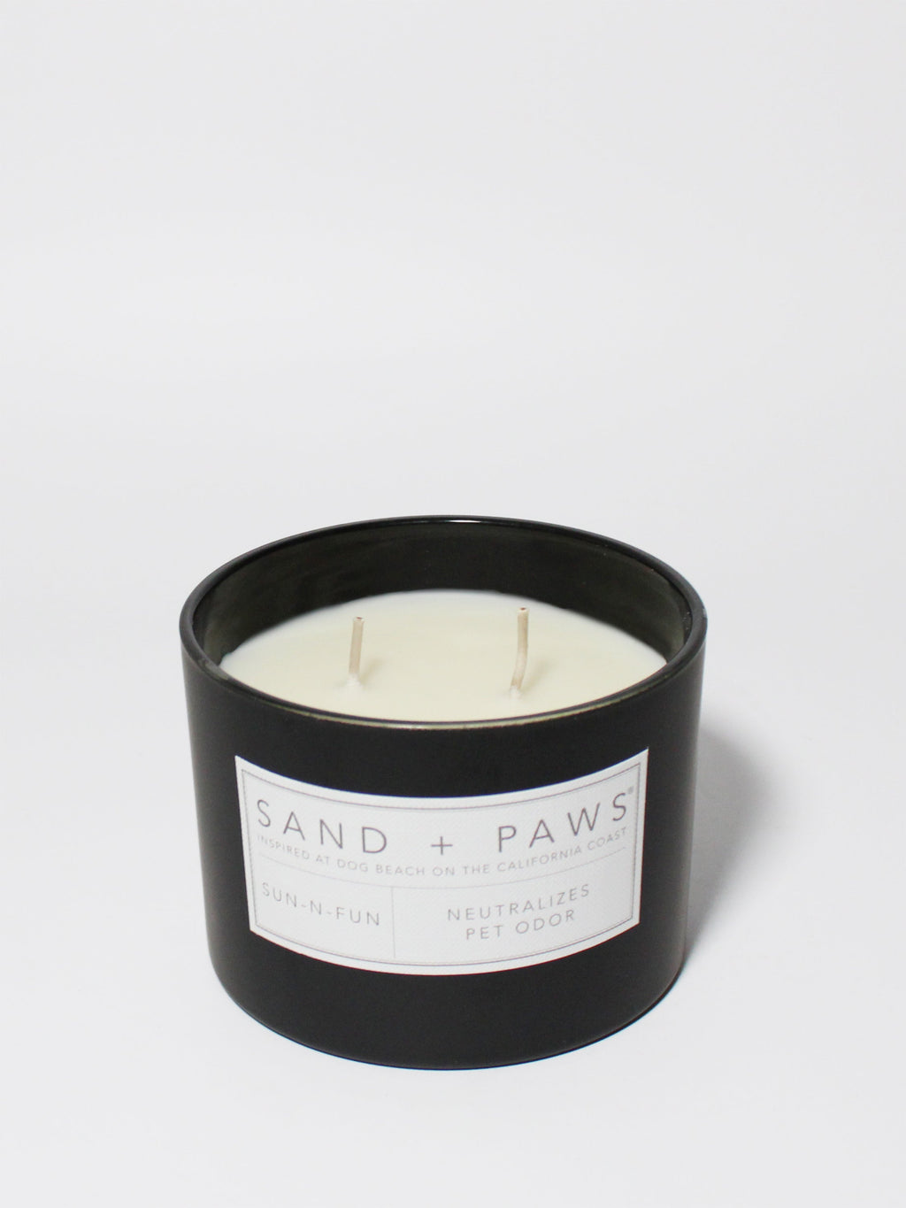 Sand + Paws Sun-n-Fun 12 oz scented candle - Fine Fragrance