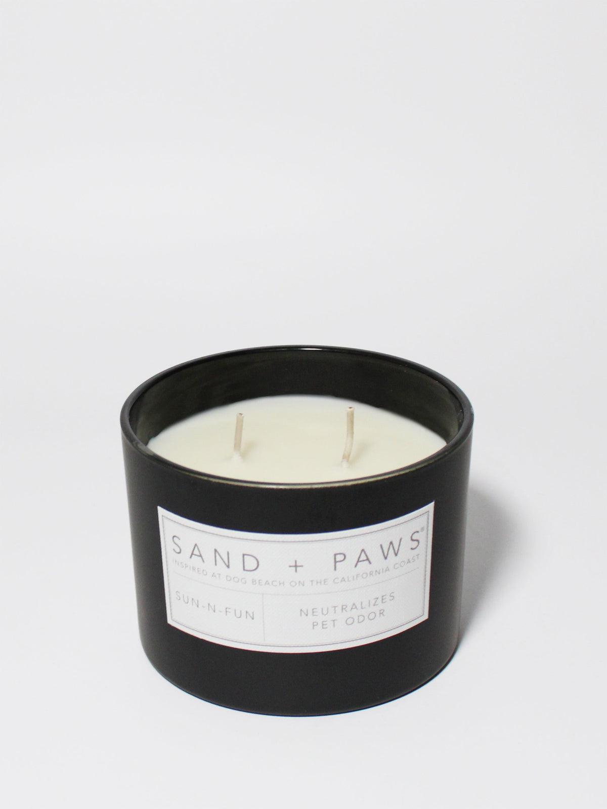 Sand + Paws Sun-n-Fun 12 oz scented candle - Fine Fragrance