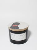 Sand + Paws Pineapple Coconut 12 oz scented candle - Fine Fragrance