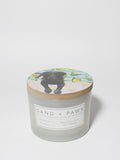 Sand + Paws Tropical Citrus 12 oz scented candle - Fine Fragrance