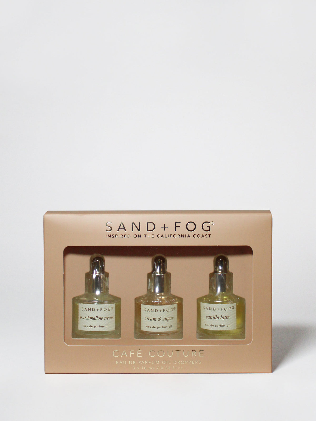 Exploratory Perfume Oil Dropper Set - Cafe Couture Collection - Fine Fragrance