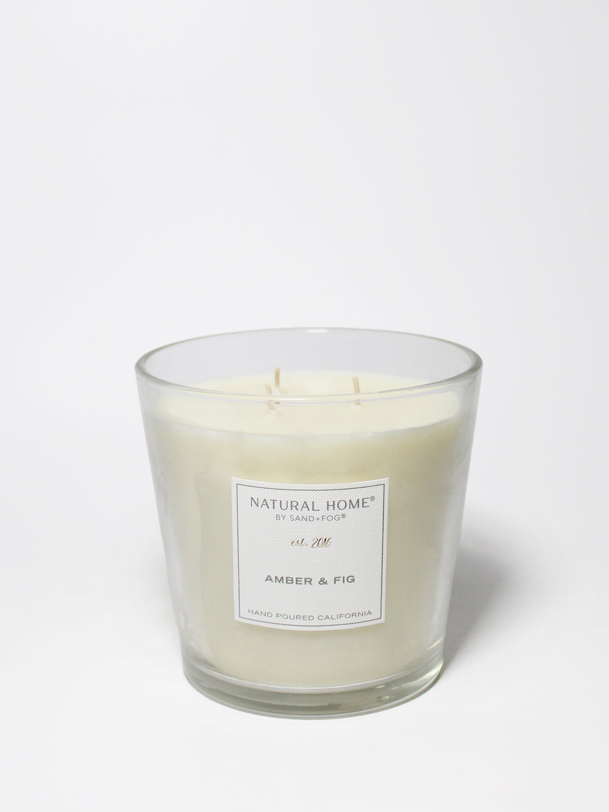 Amber & Fig Natural Home 31 oz scented candle - Fine Fragrance