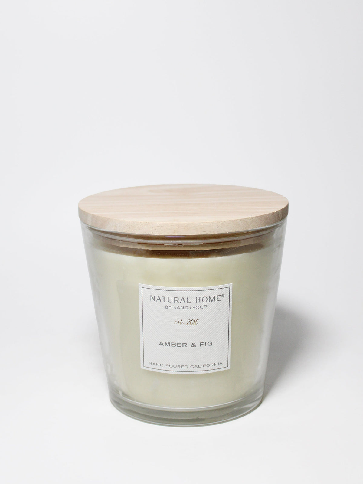 Amber & Fig Natural Home 31 oz scented candle - Fine Fragrance