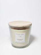 Lemongrass & Ginger Natural Home 31 oz scented candle - Fine Fragrance