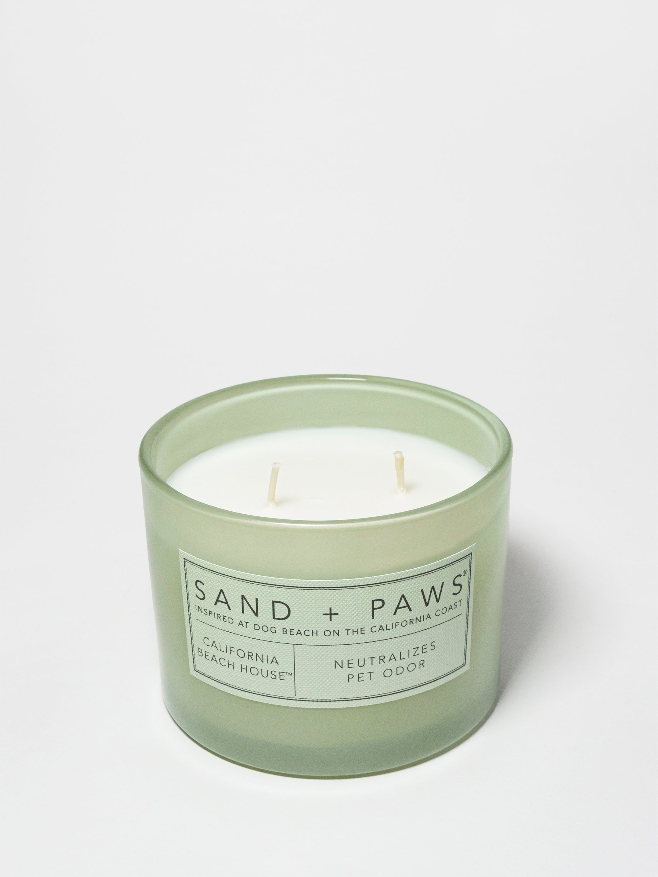 Sand + Paws California Beach House 12 oz scented candle - Fine Fragrance