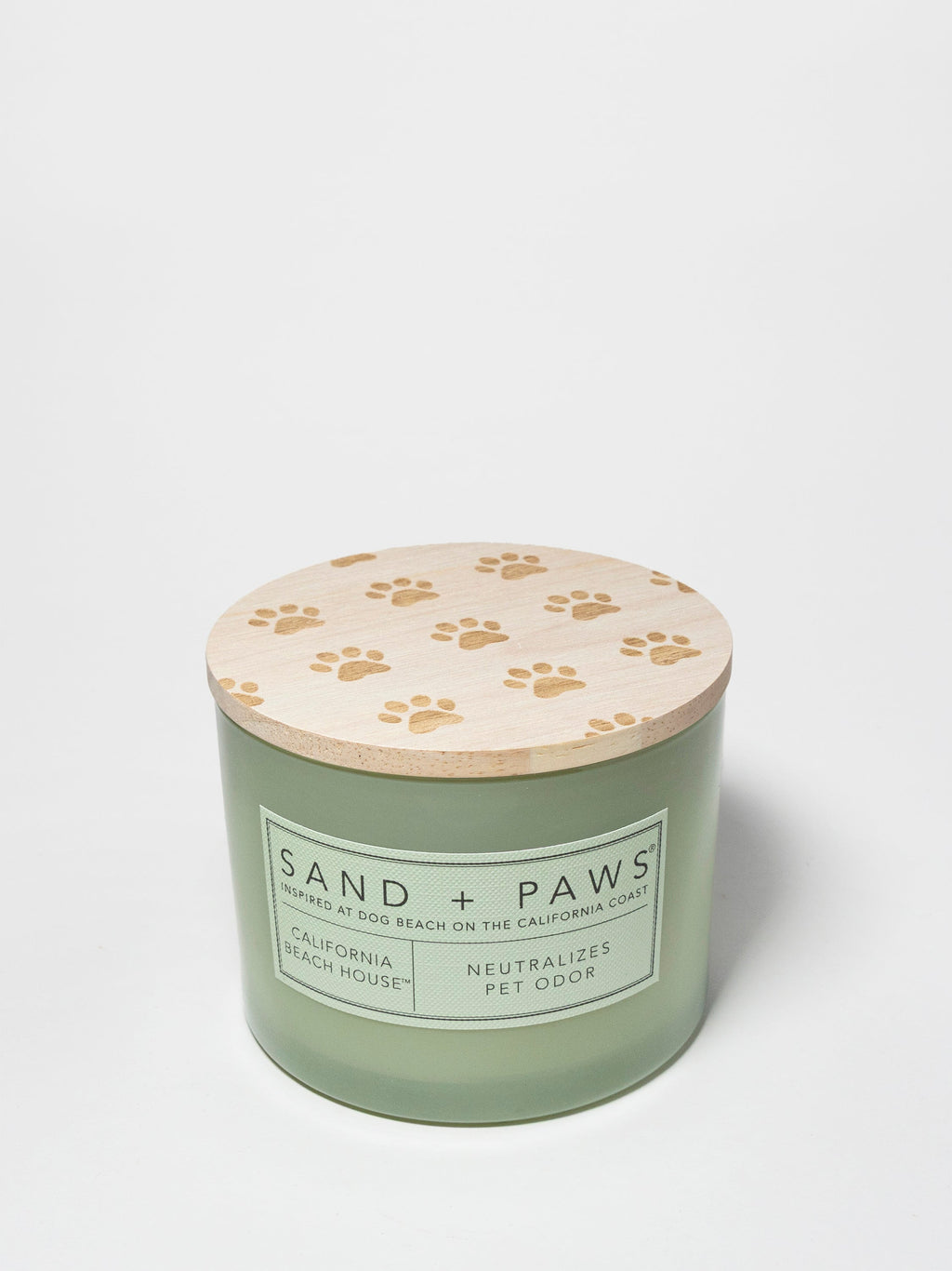 Sand + Paws California Beach House 12 oz scented candle - Fine Fragrance