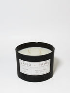 Sand + Paws Ocean Mist 12 oz scented candle - Fine Fragrance