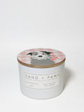 Sand + Paws Watermelon Mint 12 oz scented candle - Fine Fragrance