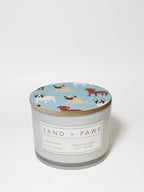 Sand + Paws California Beach House 12 oz scented candle - Fine Fragrance