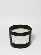 Sand + Paws Cedar & Lavender 12 oz scented candle - Fine Fragrance
