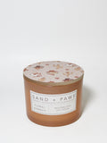 Sand + Paws Floral Bamboo 12 oz scented candle - Fine Fragrance
