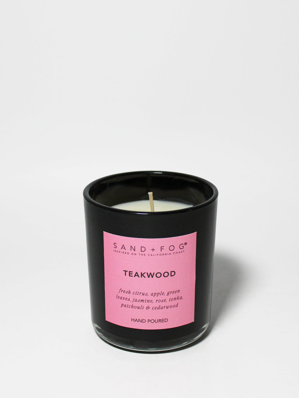 Teakwood 10 oz scented candle - Home Fragrance