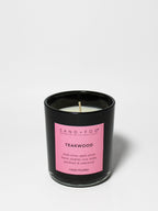 Teakwood 10 oz scented candle - Home Fragrance