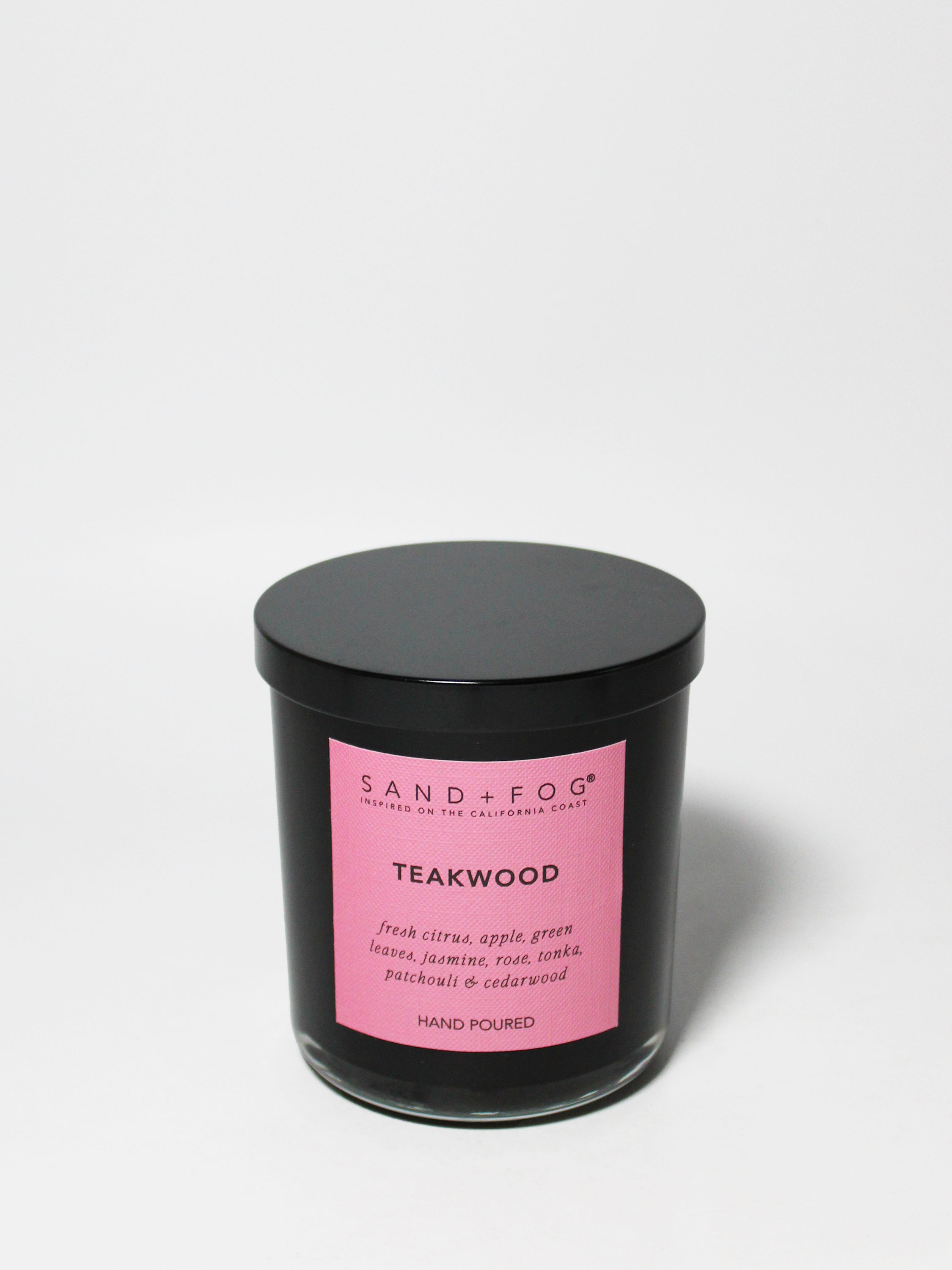 Teakwood 10 oz scented candle - Home Fragrance