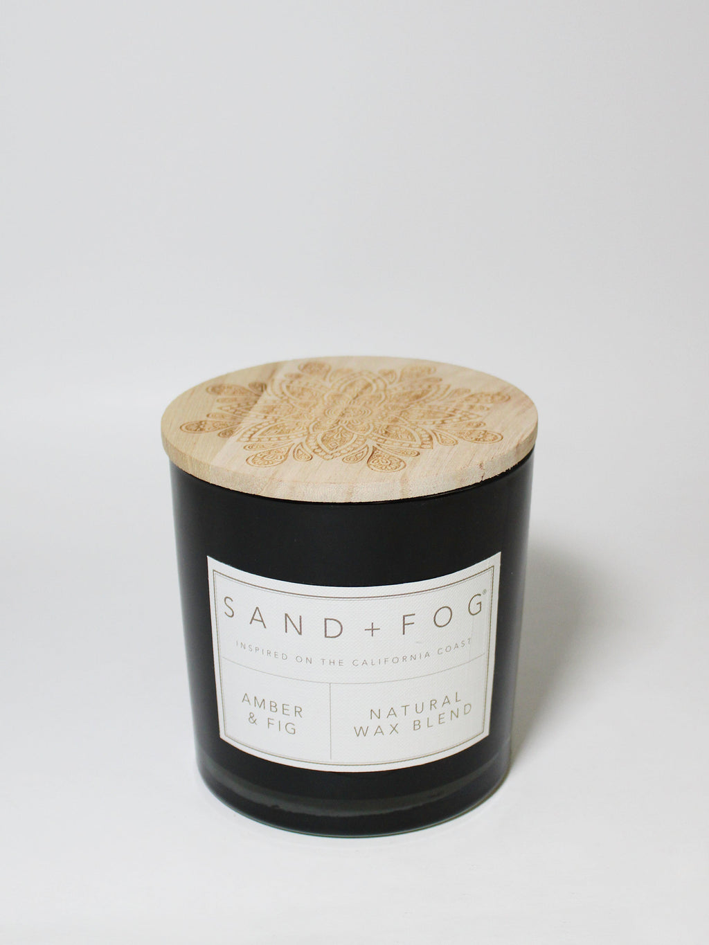 Amber & Fig 21 oz scented candle - Home Fragrance