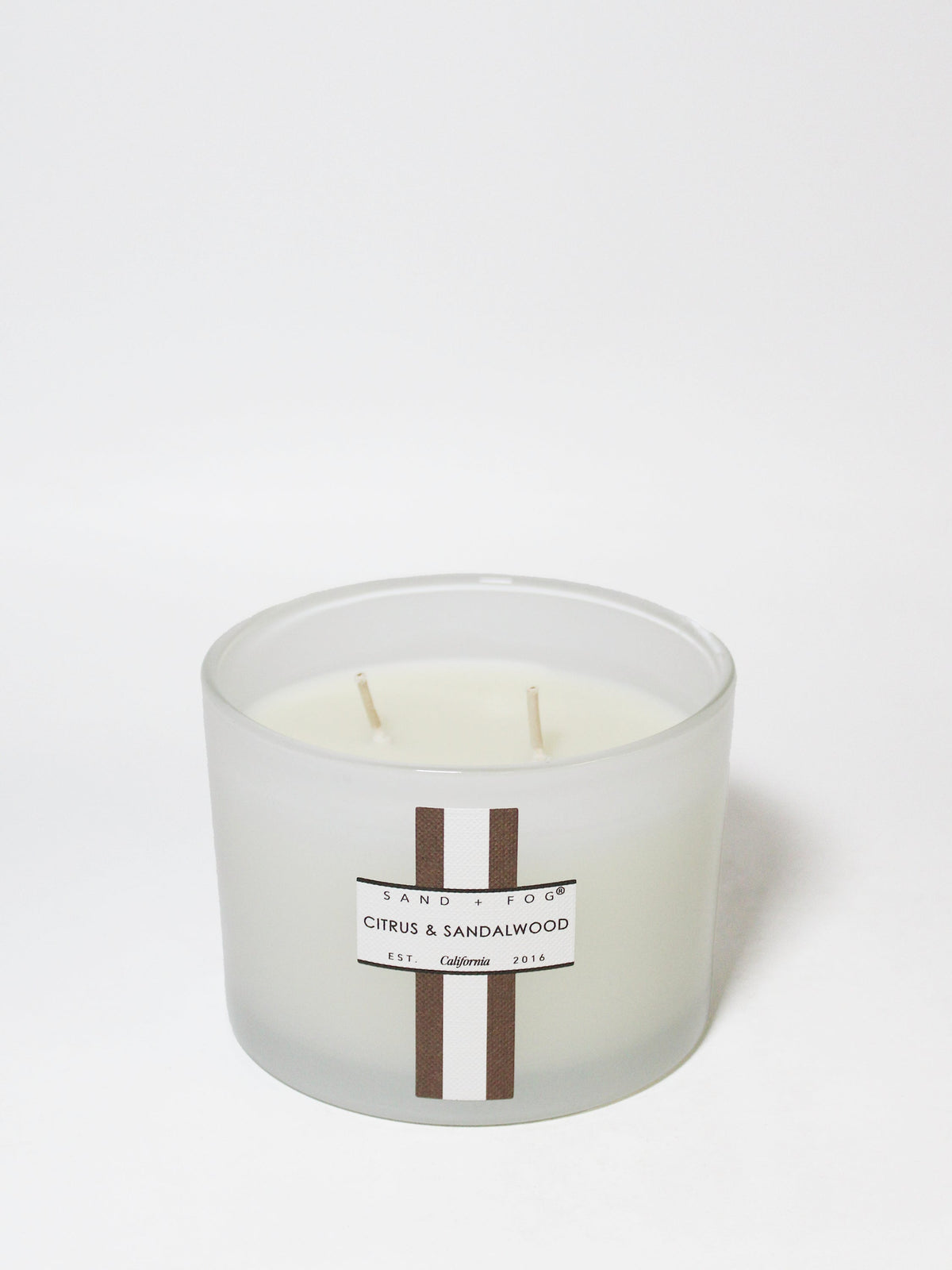 Citrus & Sandalwood 12 oz scented candle - Home Fragrance