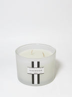 Teakwood 12 oz scented candle - Home Fragrance