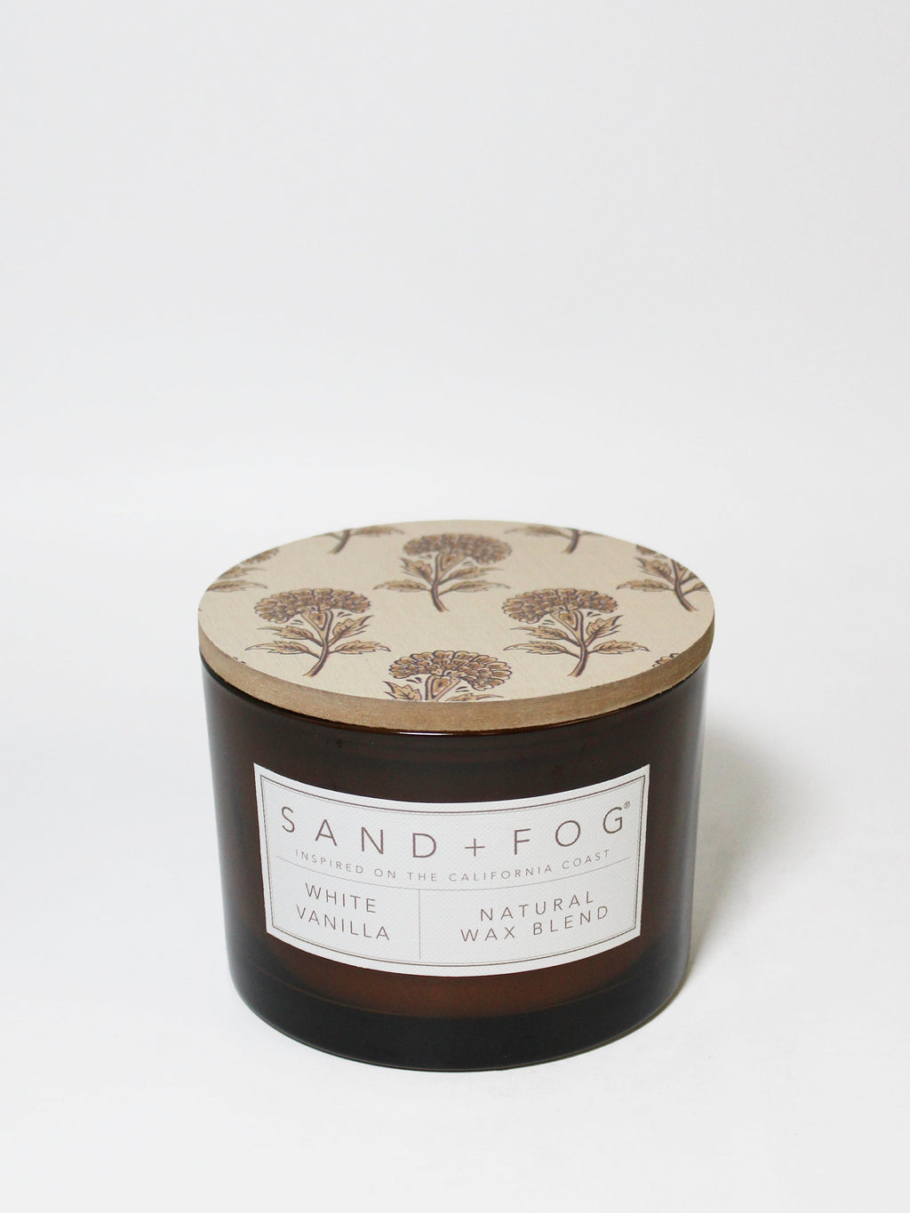 White Vanilla 12 oz scented candle - Home Fragrance
