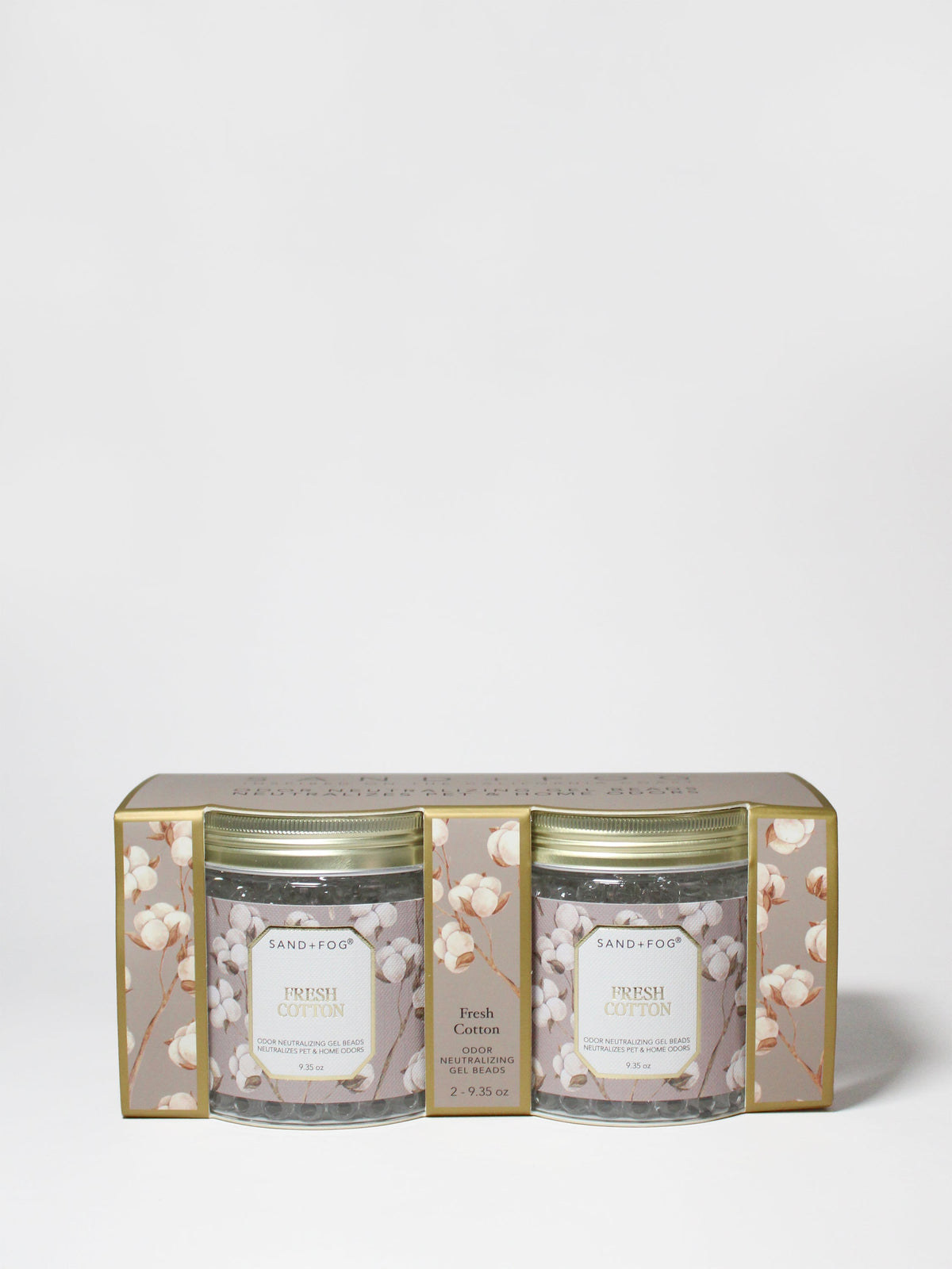 Fresh Cotton 9.35 oz Gel Scent Beads Pack of 2 - Fine Fragrance