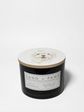 Sand + Paws Vanilla Sandalwood 12 oz scented candle - Fine Fragrance