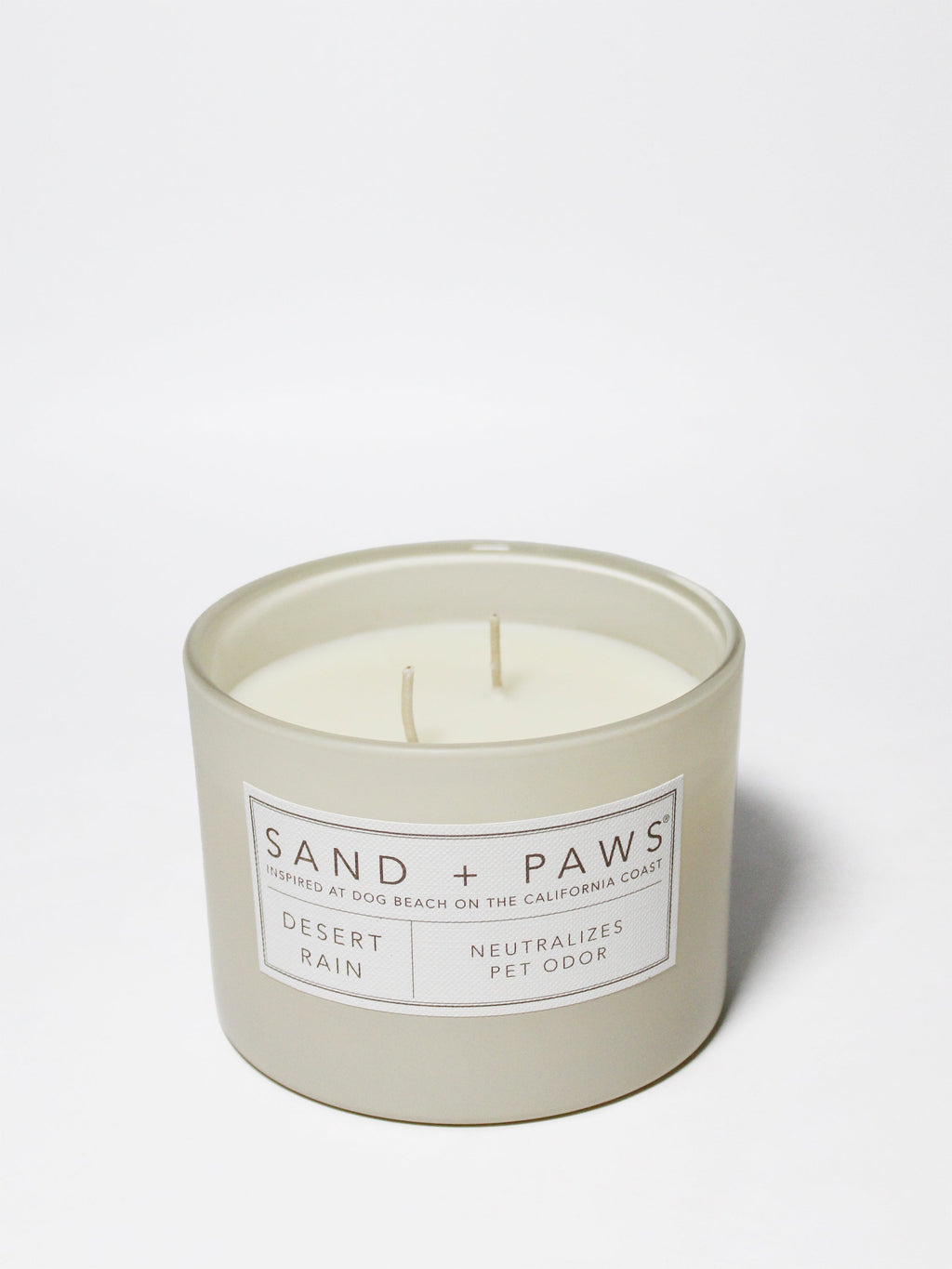 Sand + Paws Desert Rain 12 oz scented candle - Fine Fragrance