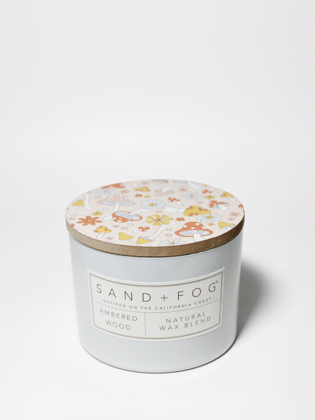 Ambered Wood 12 oz scented candle - Home Fragrance