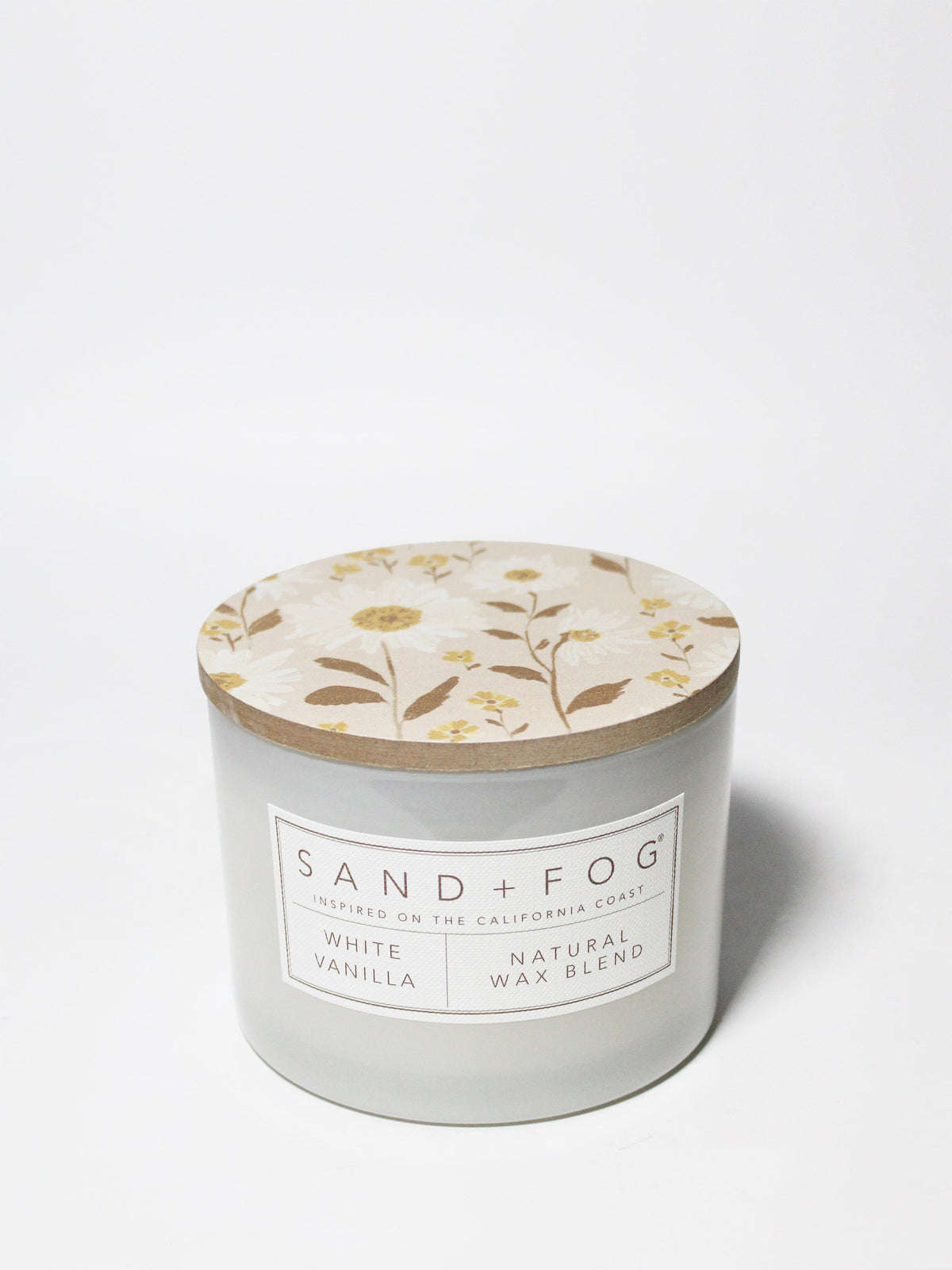 White Vanilla 12 oz scented candle - Home Fragrance